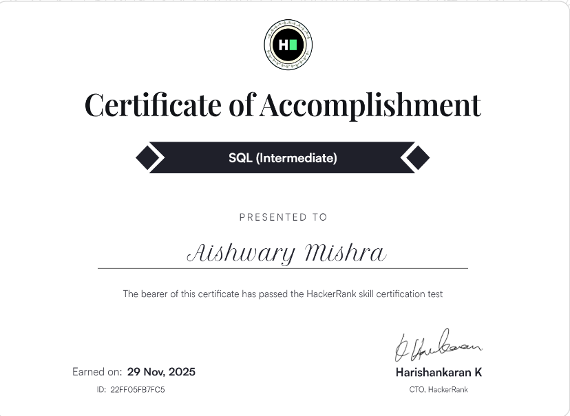 REST API Certificate
