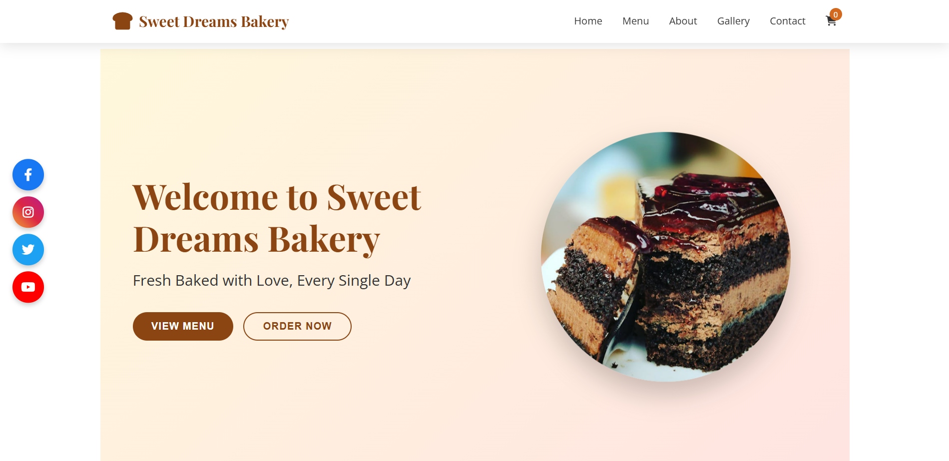 Bakery Website
