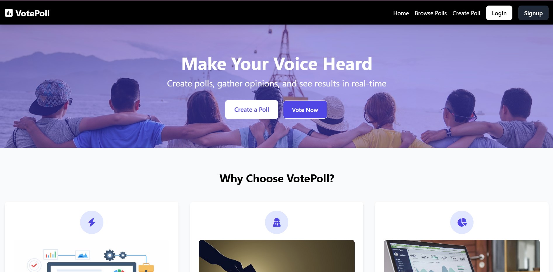 Voting Poll Application
