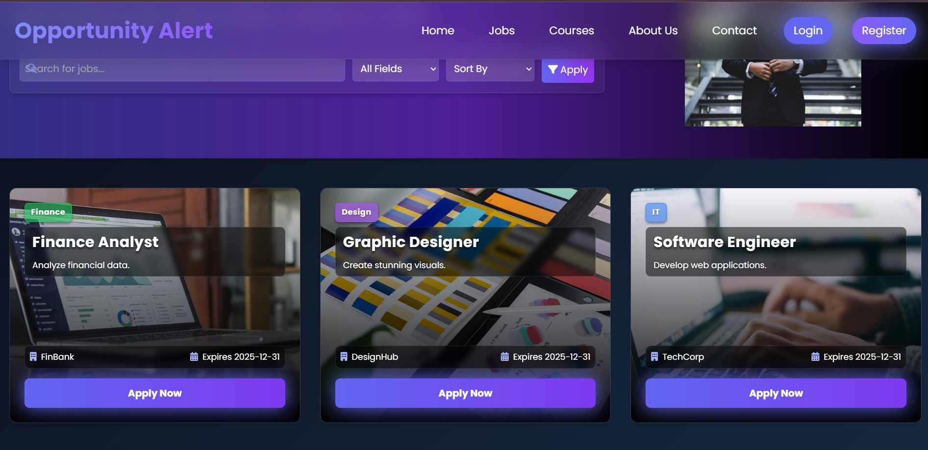 Job Opportunities Dashboard